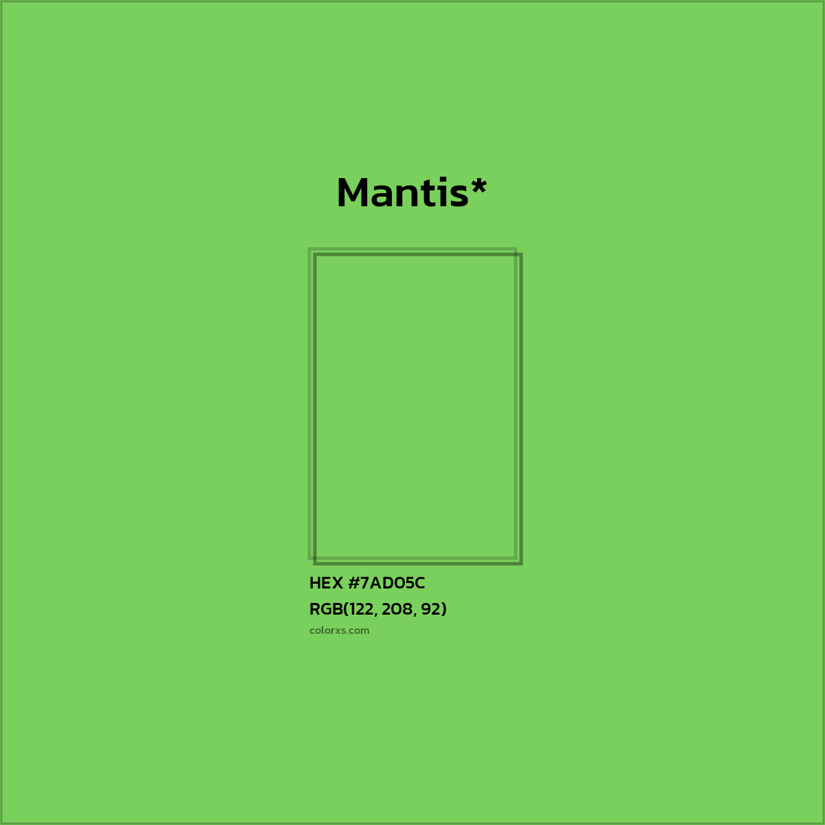 HEX #7AD05C Color Name, Color Code, Palettes, Similar Paints, Images