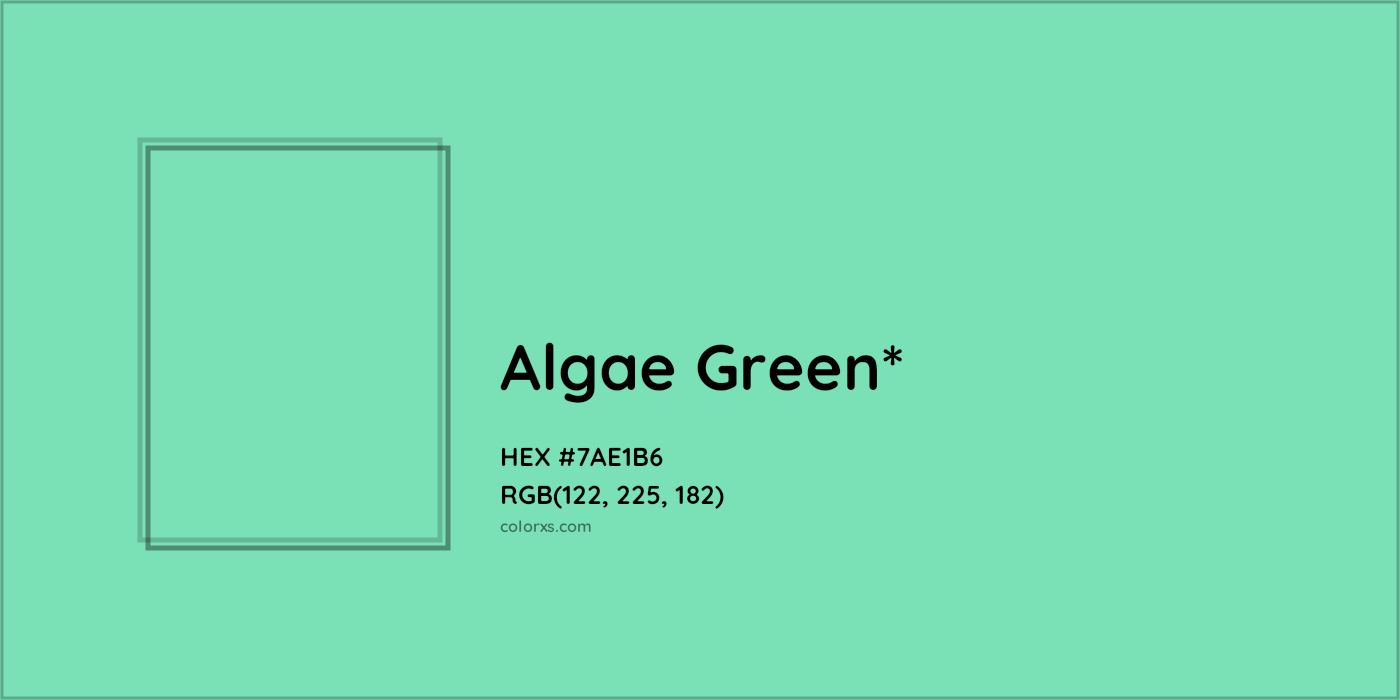HEX #7AE1B6 Color Name, Color Code, Palettes, Similar Paints, Images