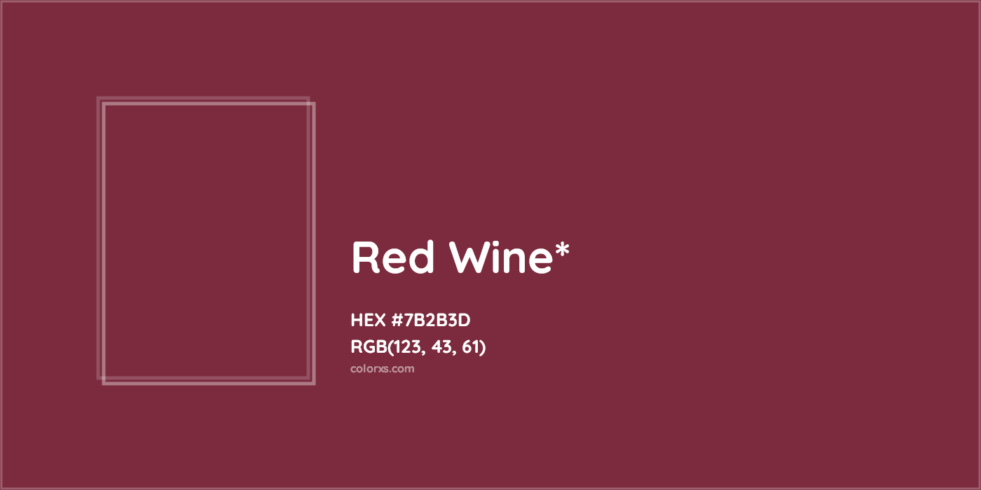 HEX #7B2B3D Color Name, Color Code, Palettes, Similar Paints, Images