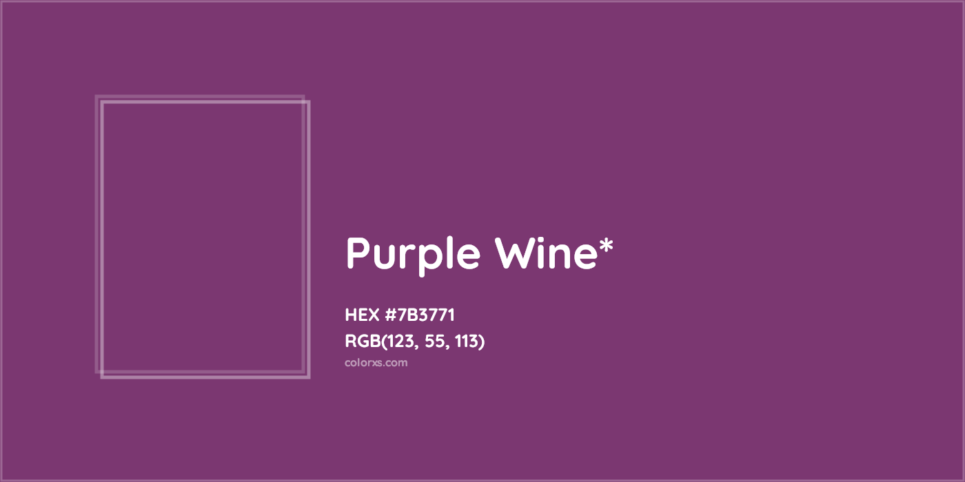 HEX #7B3771 Color Name, Color Code, Palettes, Similar Paints, Images