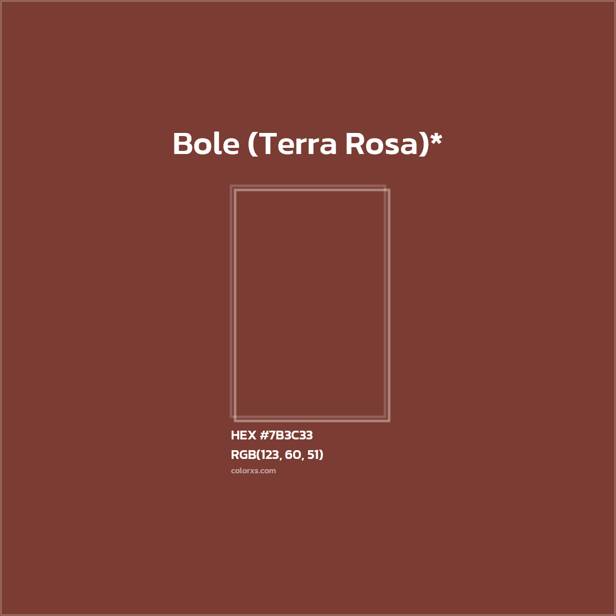 HEX #7B3C33 Color Name, Color Code, Palettes, Similar Paints, Images