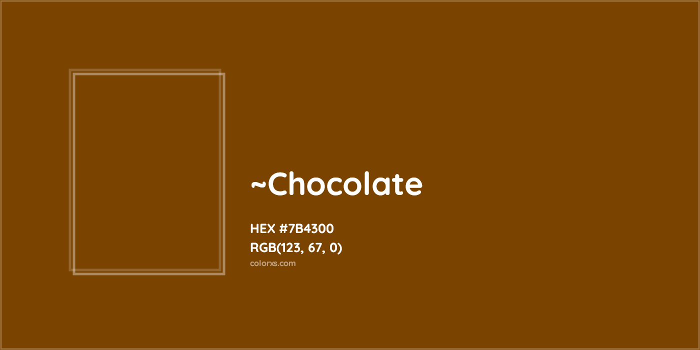 HEX #7B4300 Color Name, Color Code, Palettes, Similar Paints, Images