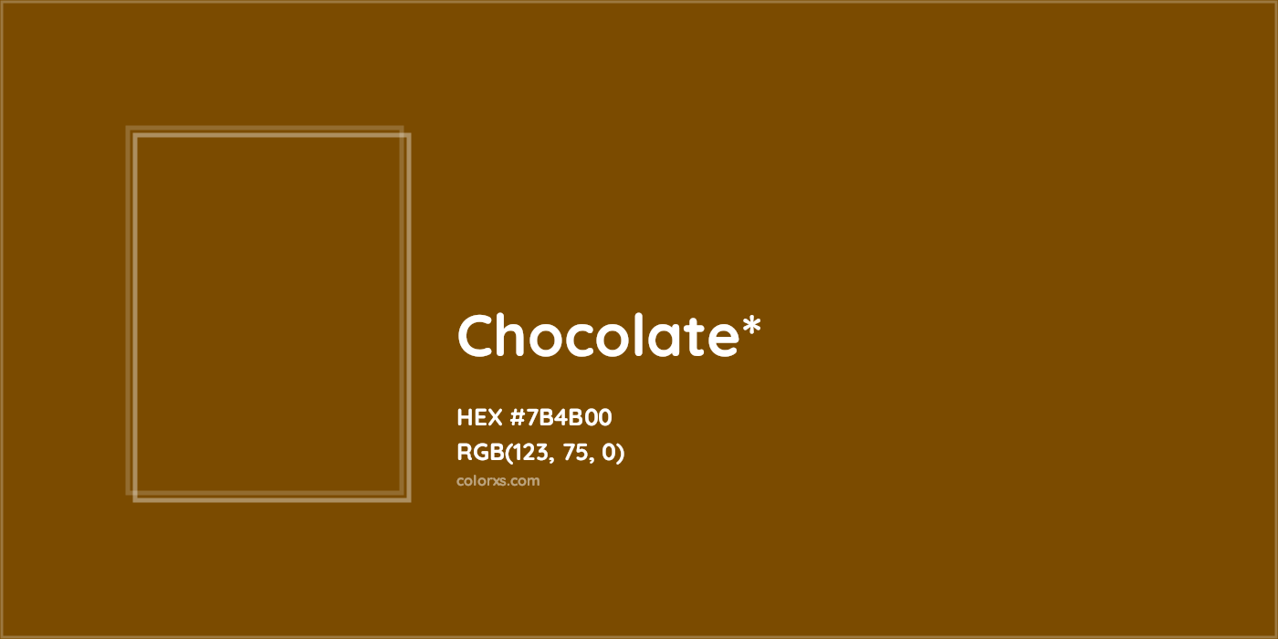 HEX #7B4B00 Color Name, Color Code, Palettes, Similar Paints, Images