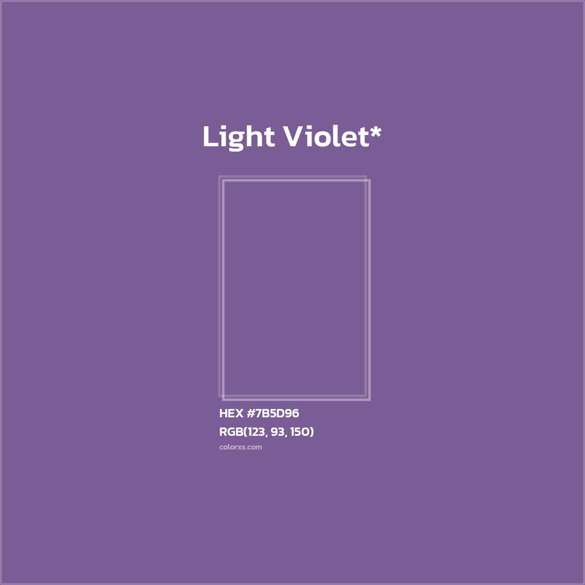 HEX #7B5D96 Color Name, Color Code, Palettes, Similar Paints, Images
