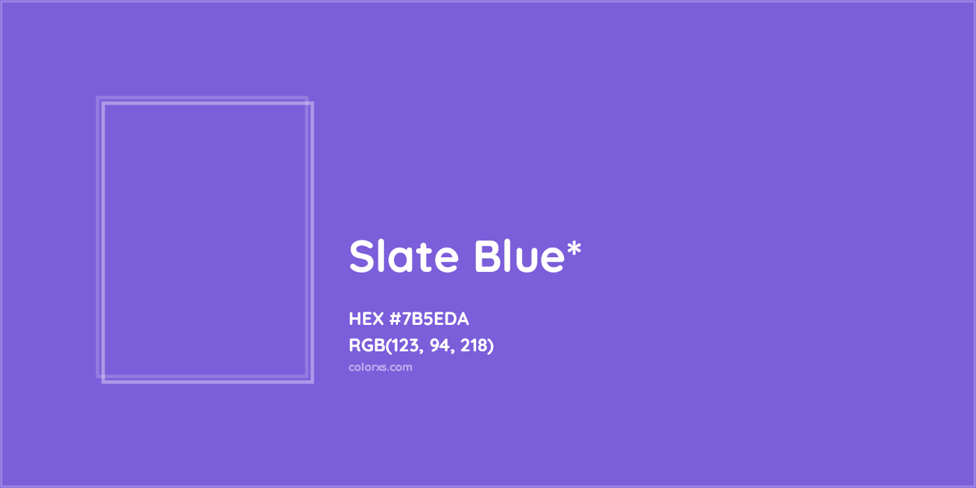 HEX #7B5EDA Color Name, Color Code, Palettes, Similar Paints, Images