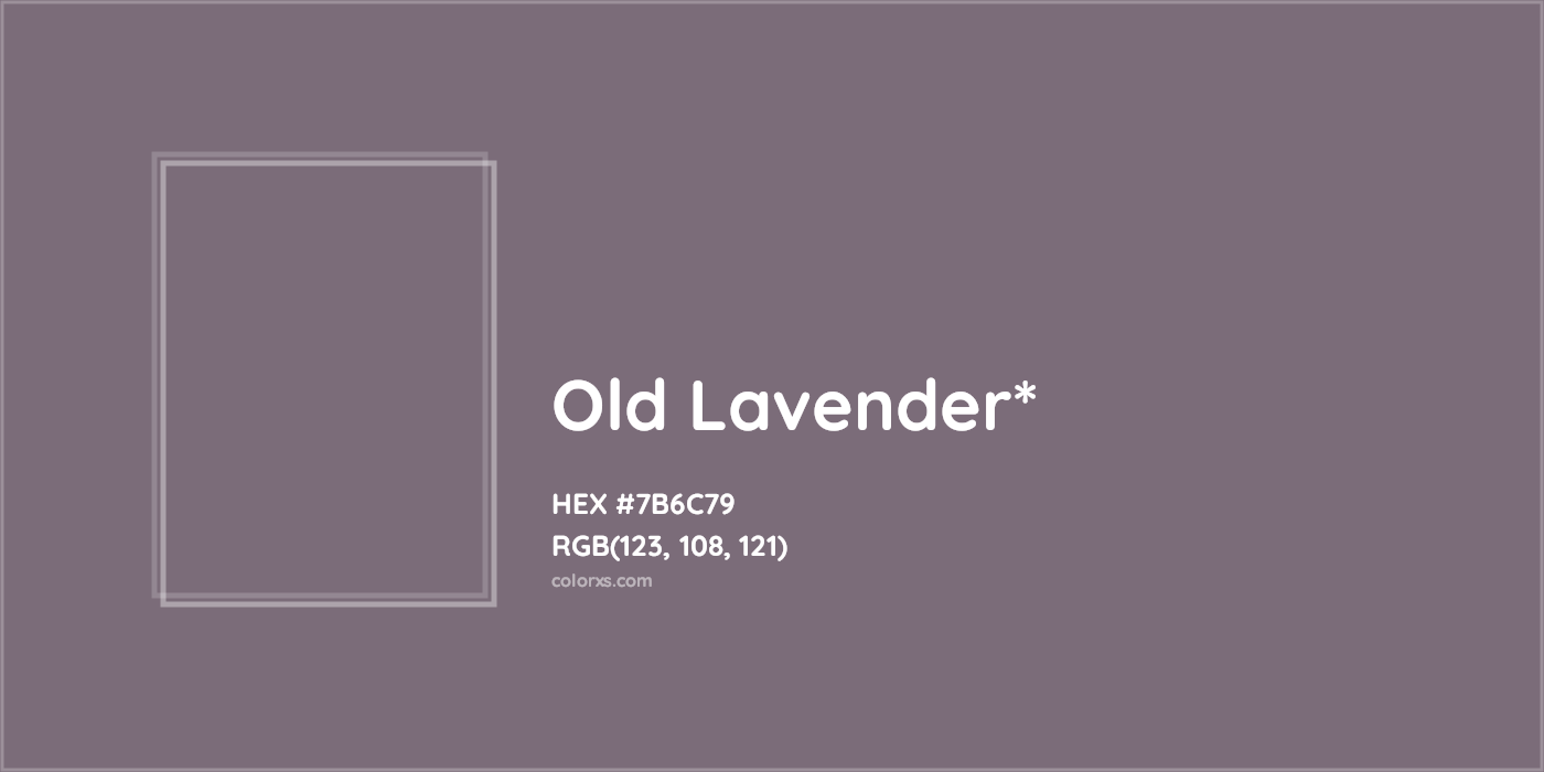 HEX #7B6C79 Color Name, Color Code, Palettes, Similar Paints, Images