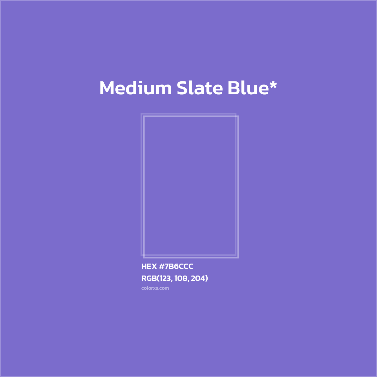 HEX #7B6CCC Color Name, Color Code, Palettes, Similar Paints, Images