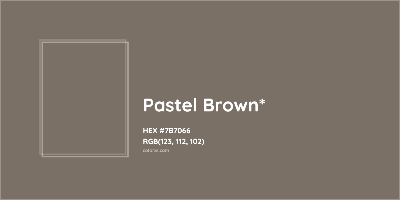 HEX #7B7066 Color Name, Color Code, Palettes, Similar Paints, Images
