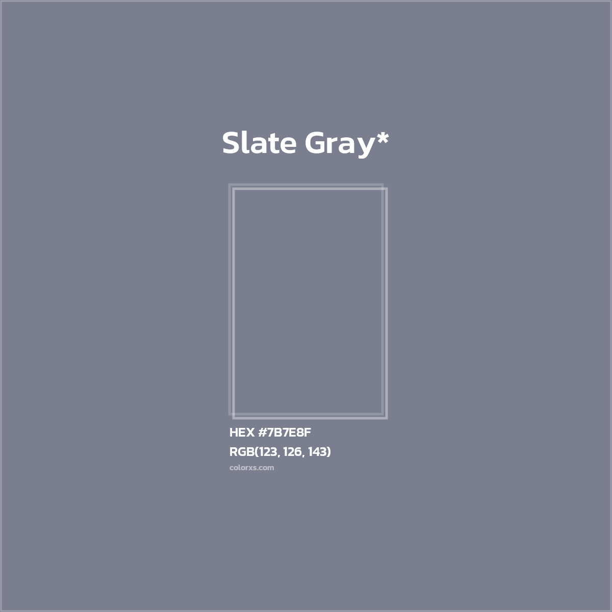 HEX #7B7E8F Color Name, Color Code, Palettes, Similar Paints, Images