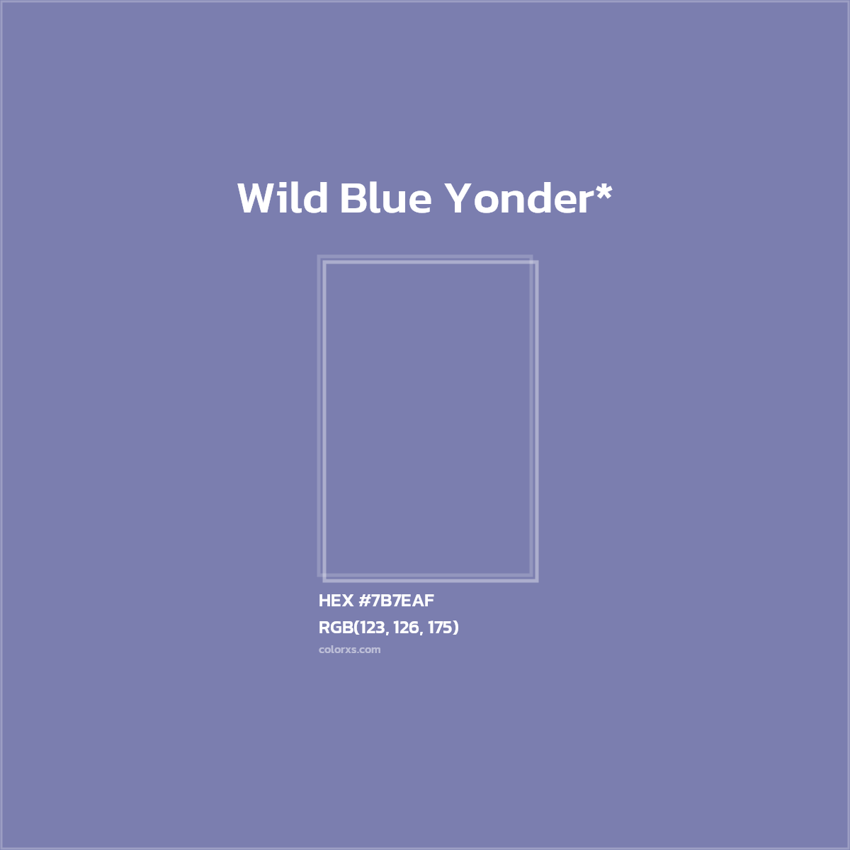 HEX #7B7EAF Color Name, Color Code, Palettes, Similar Paints, Images