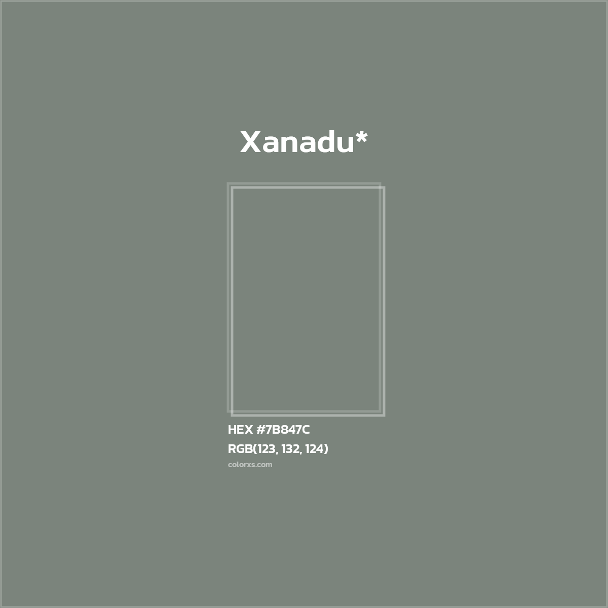 HEX #7B847C Color Name, Color Code, Palettes, Similar Paints, Images