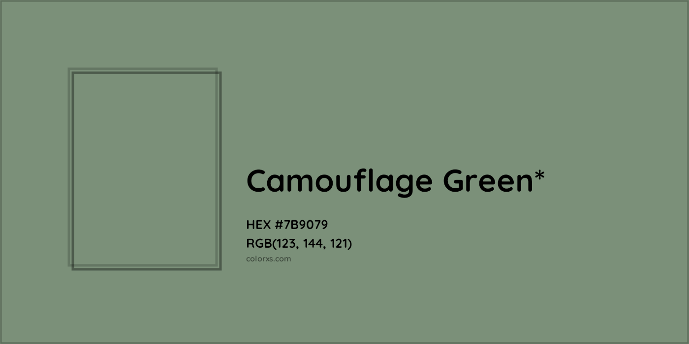 HEX #7B9079 Color Name, Color Code, Palettes, Similar Paints, Images