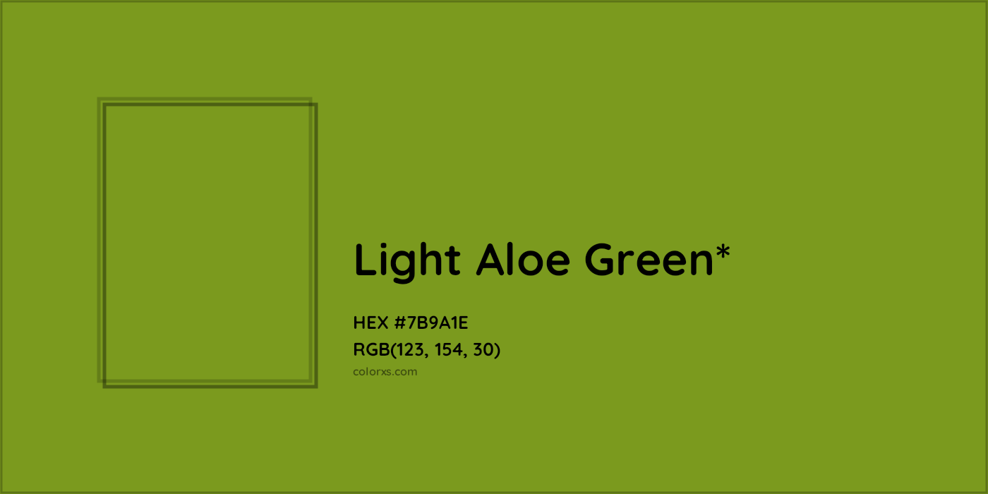 HEX #7B9A1E Color Name, Color Code, Palettes, Similar Paints, Images