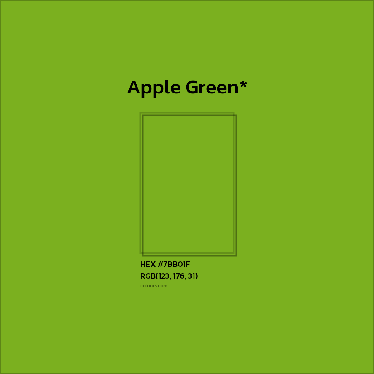 HEX #7BB01F Color Name, Color Code, Palettes, Similar Paints, Images