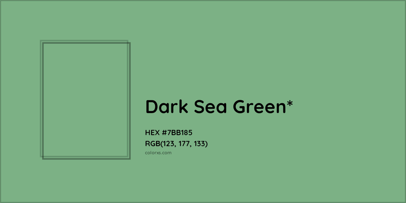 HEX #7BB185 Color Name, Color Code, Palettes, Similar Paints, Images