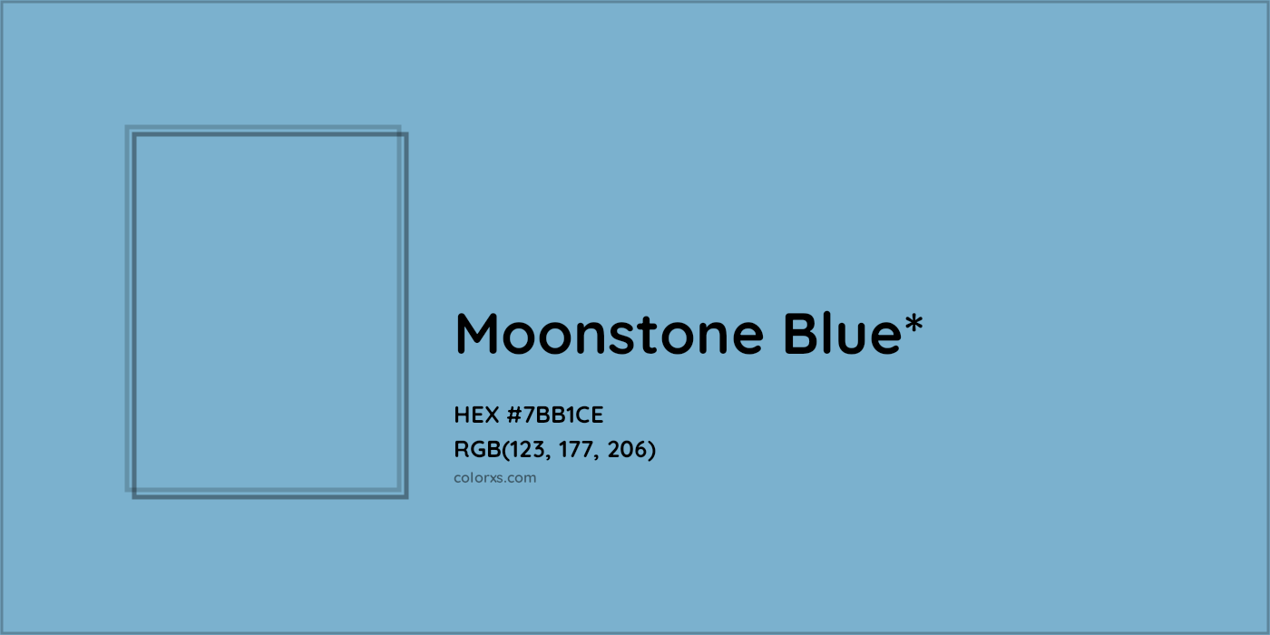 HEX #7BB1CE Color Name, Color Code, Palettes, Similar Paints, Images