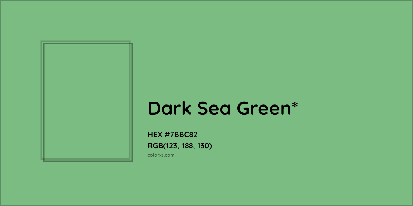 HEX #7BBC82 Color Name, Color Code, Palettes, Similar Paints, Images