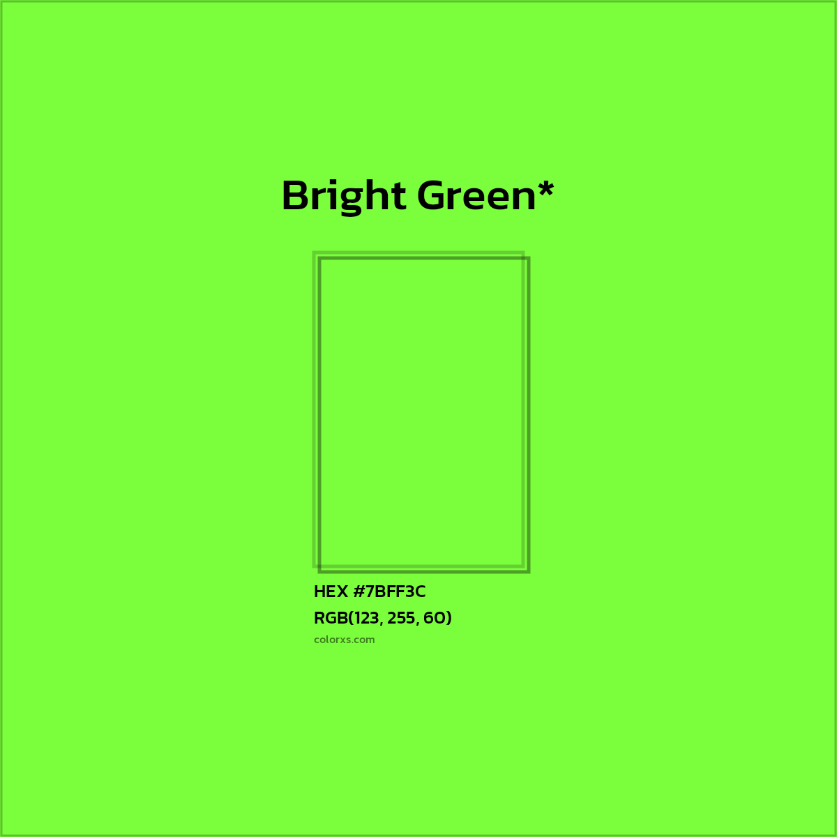 HEX #7BFF3C Color Name, Color Code, Palettes, Similar Paints, Images