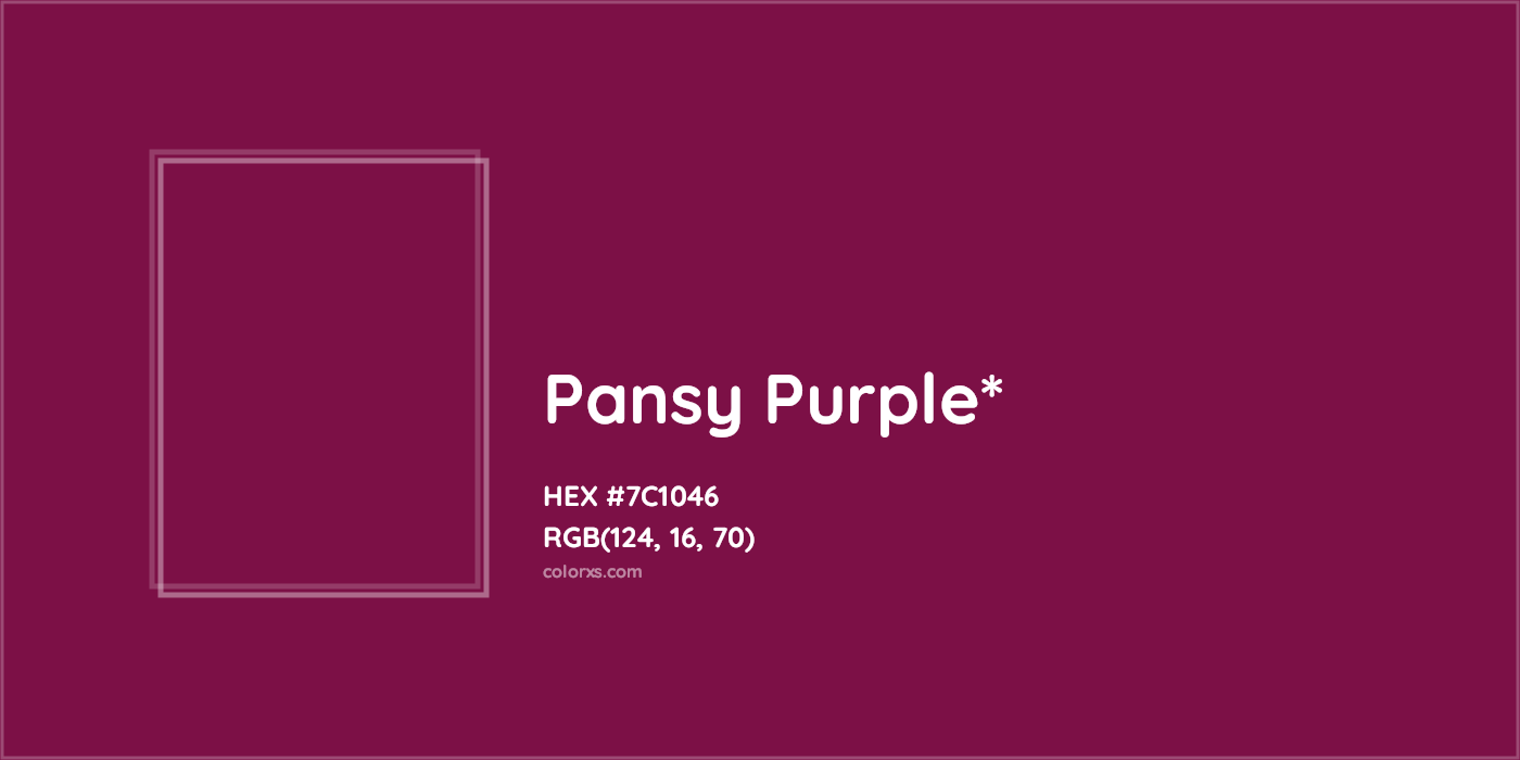 HEX #7C1046 Color Name, Color Code, Palettes, Similar Paints, Images