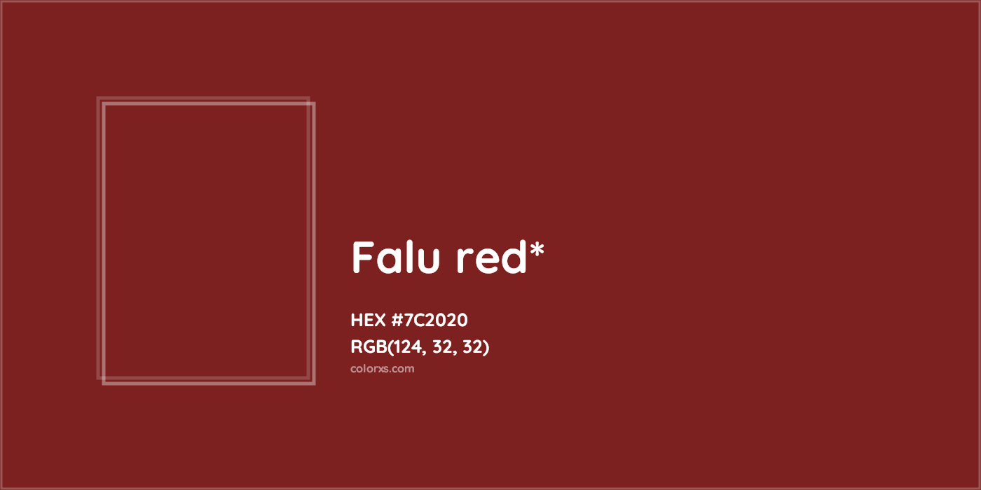 HEX #7C2020 Color Name, Color Code, Palettes, Similar Paints, Images