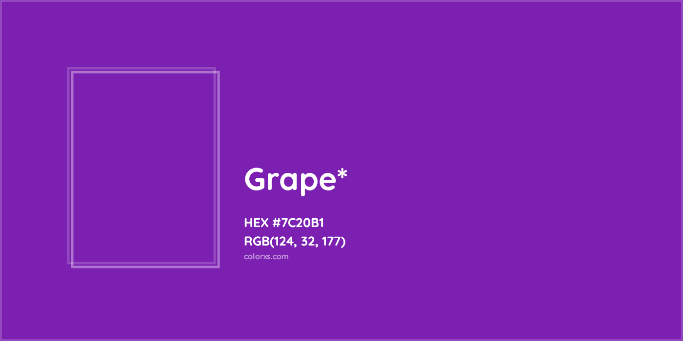 HEX #7C20B1 Color Name, Color Code, Palettes, Similar Paints, Images