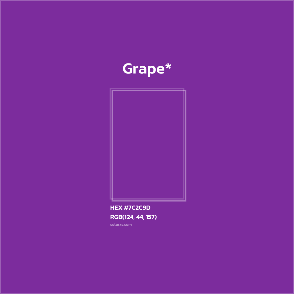 HEX #7C2C9D Color Name, Color Code, Palettes, Similar Paints, Images