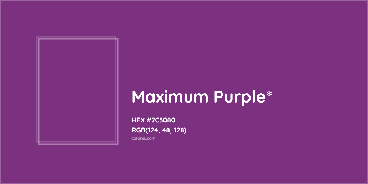 HEX #7C3080 Color Name, Color Code, Palettes, Similar Paints, Images