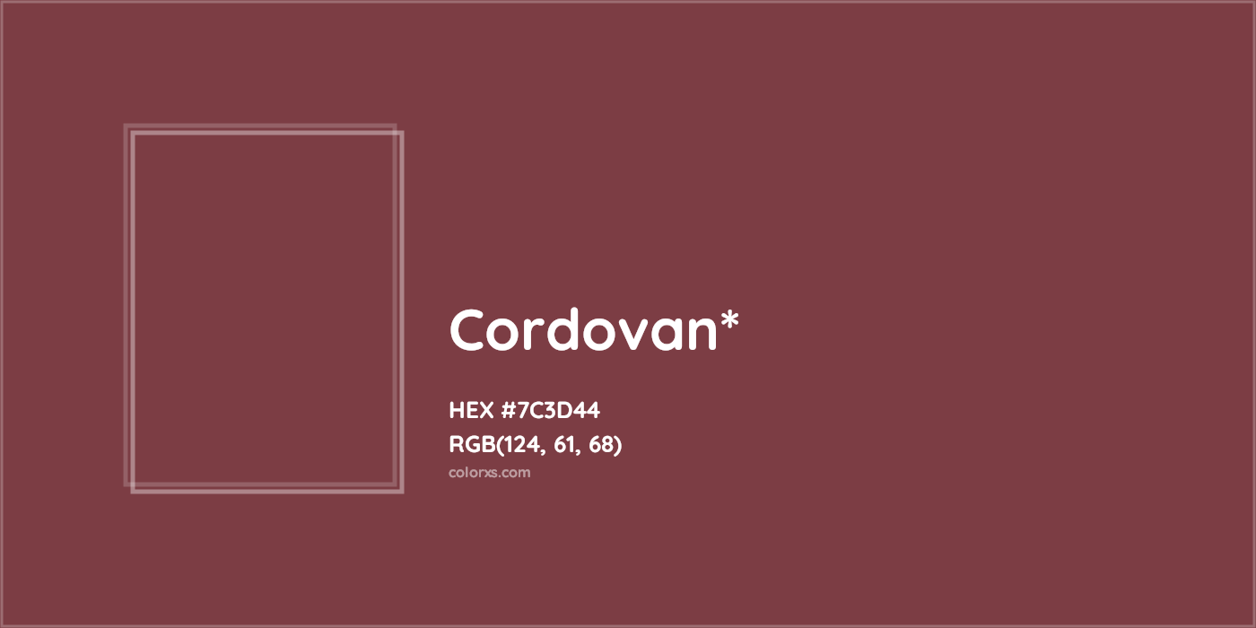 HEX #7C3D44 Color Name, Color Code, Palettes, Similar Paints, Images