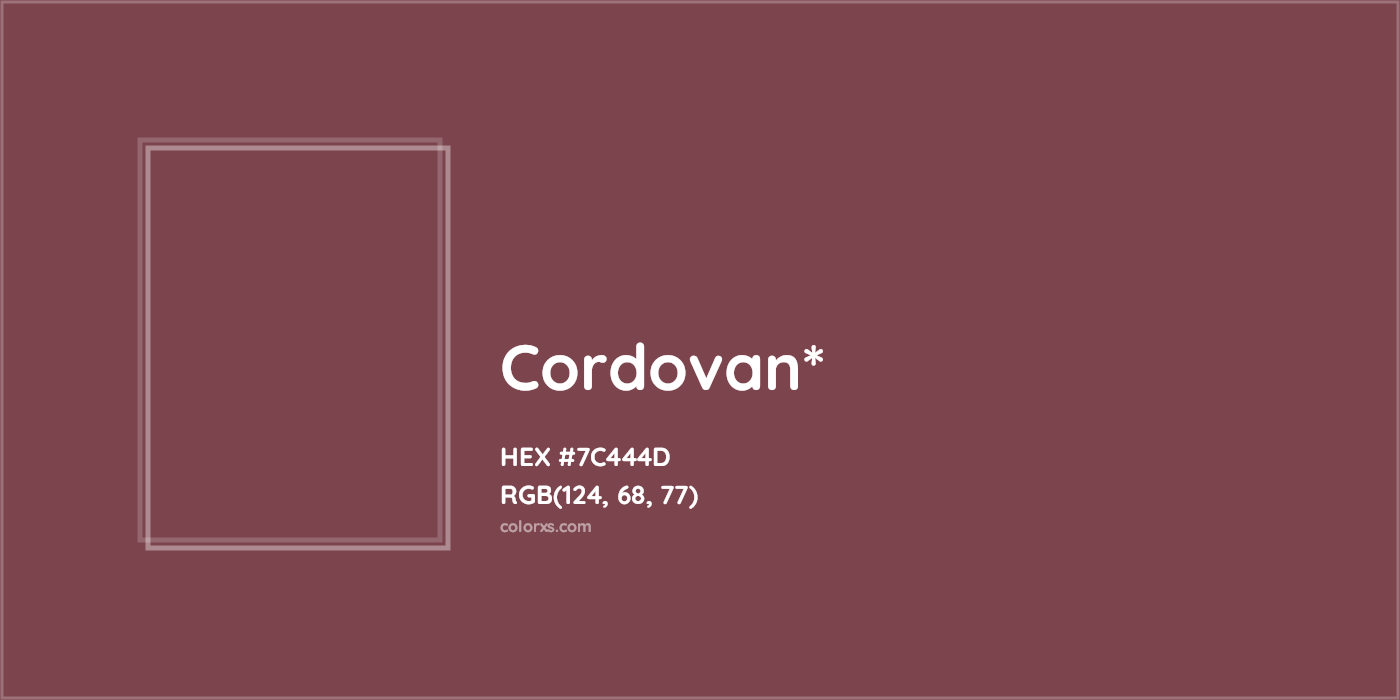 HEX #7C444D Color Name, Color Code, Palettes, Similar Paints, Images