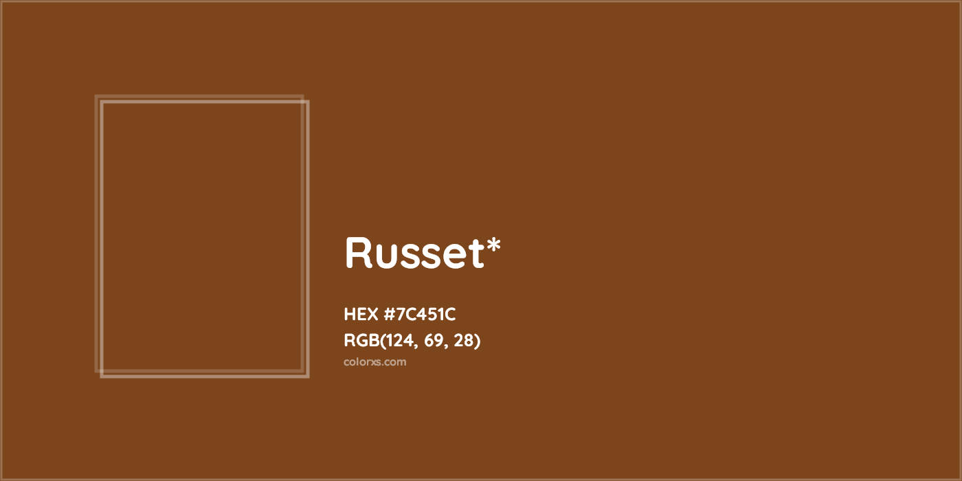 HEX #7C451C Color Name, Color Code, Palettes, Similar Paints, Images