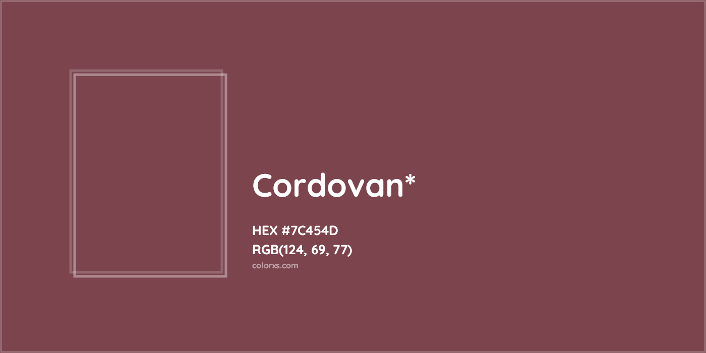 HEX #7C454D Color Name, Color Code, Palettes, Similar Paints, Images