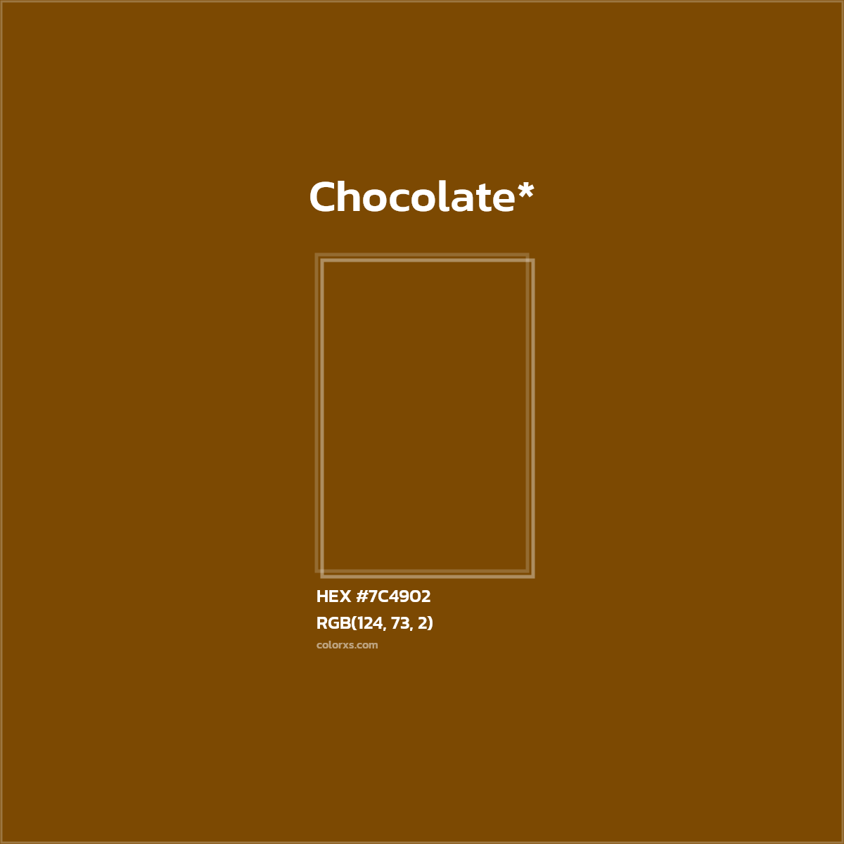 HEX #7C4902 Color Name, Color Code, Palettes, Similar Paints, Images