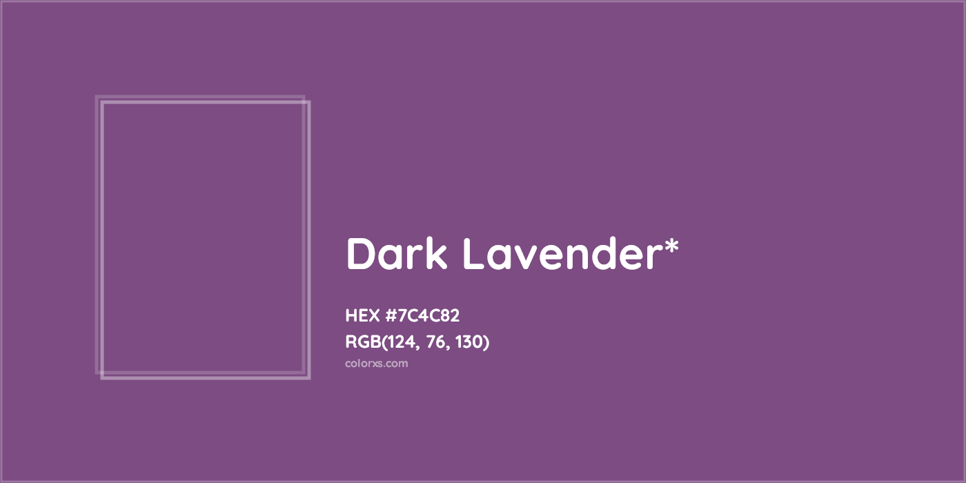 HEX #7C4C82 Color Name, Color Code, Palettes, Similar Paints, Images