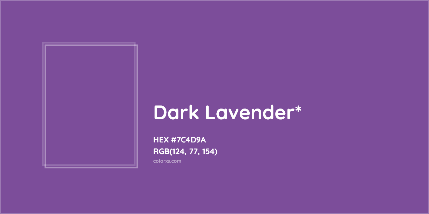 HEX #7C4D9A Color Name, Color Code, Palettes, Similar Paints, Images