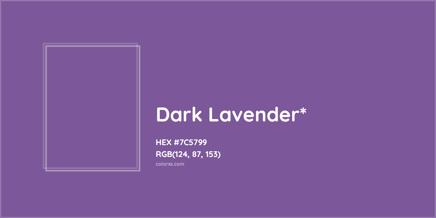 HEX #7C5799 Color Name, Color Code, Palettes, Similar Paints, Images