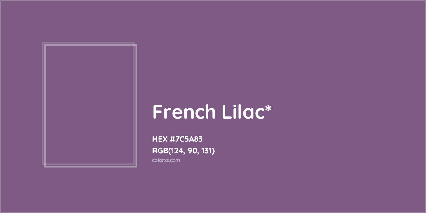 HEX #7C5A83 Color Name, Color Code, Palettes, Similar Paints, Images