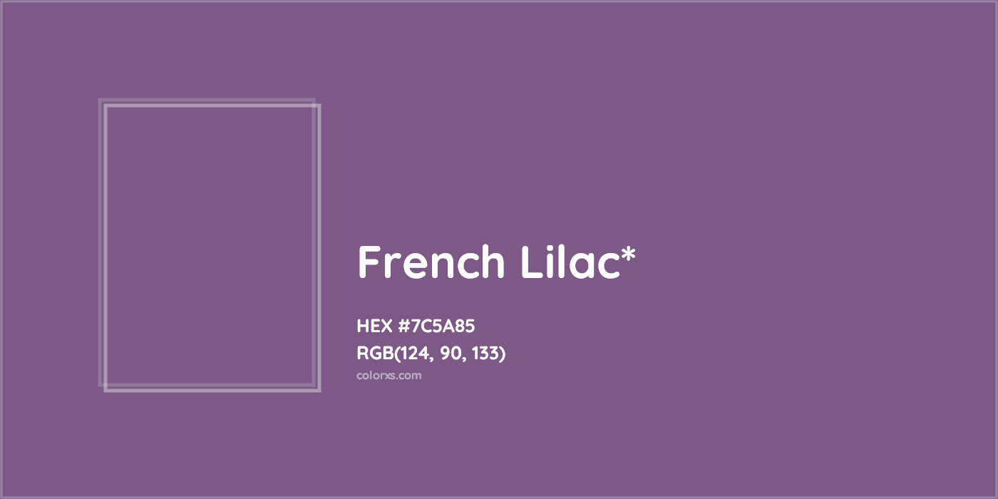 HEX #7C5A85 Color Name, Color Code, Palettes, Similar Paints, Images