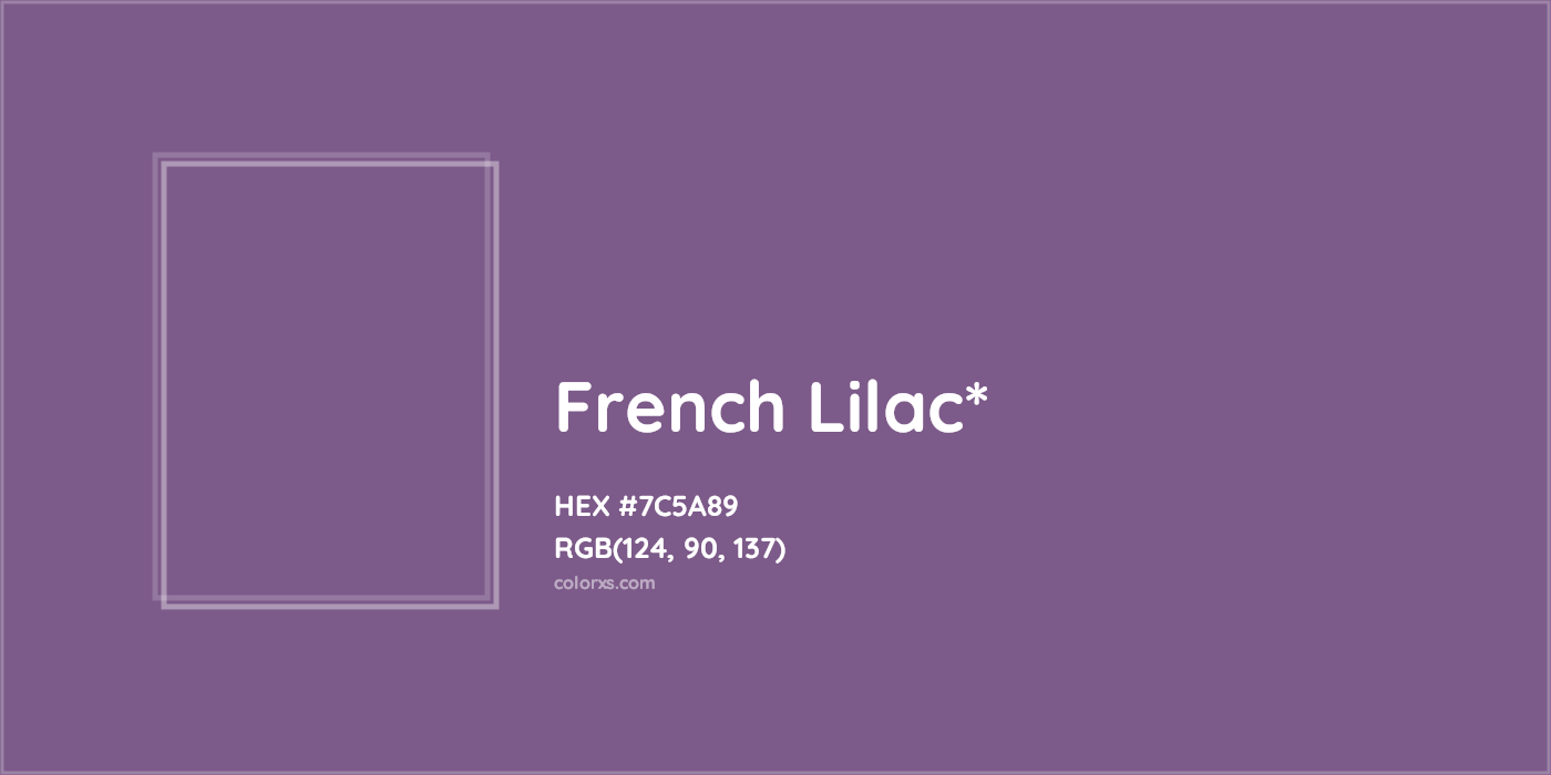 HEX #7C5A89 Color Name, Color Code, Palettes, Similar Paints, Images