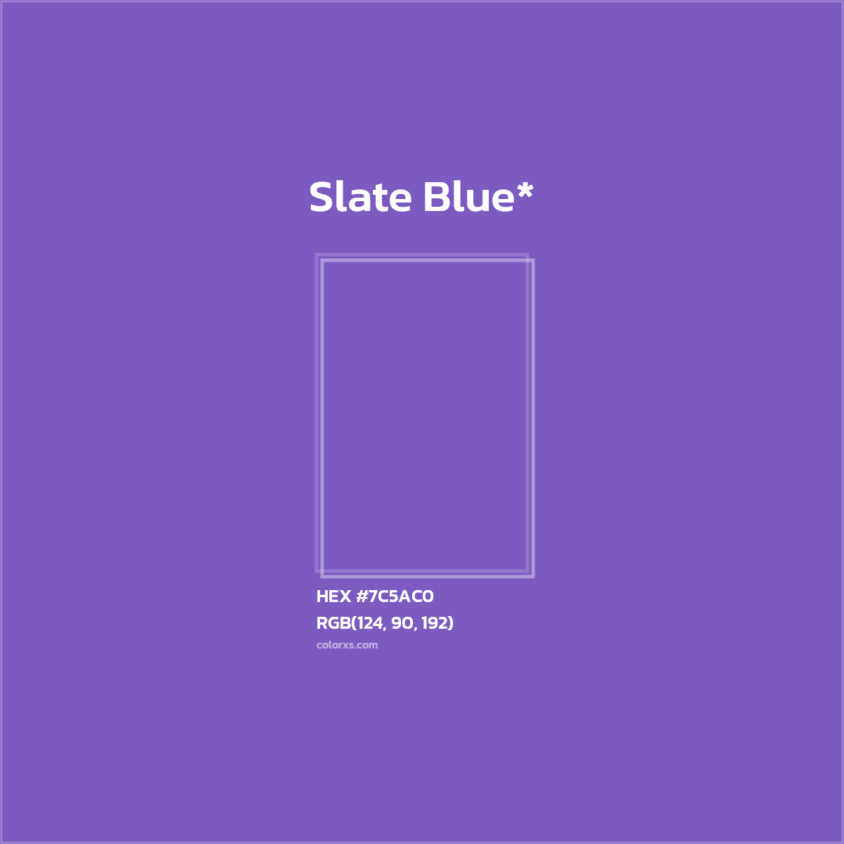 HEX #7C5AC0 Color Name, Color Code, Palettes, Similar Paints, Images