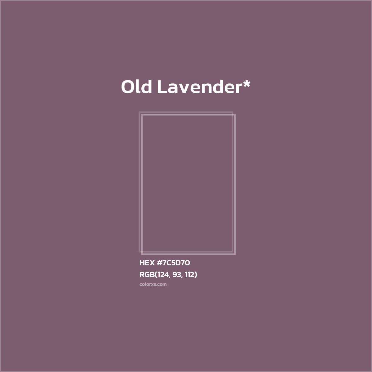 HEX #7C5D70 Color Name, Color Code, Palettes, Similar Paints, Images
