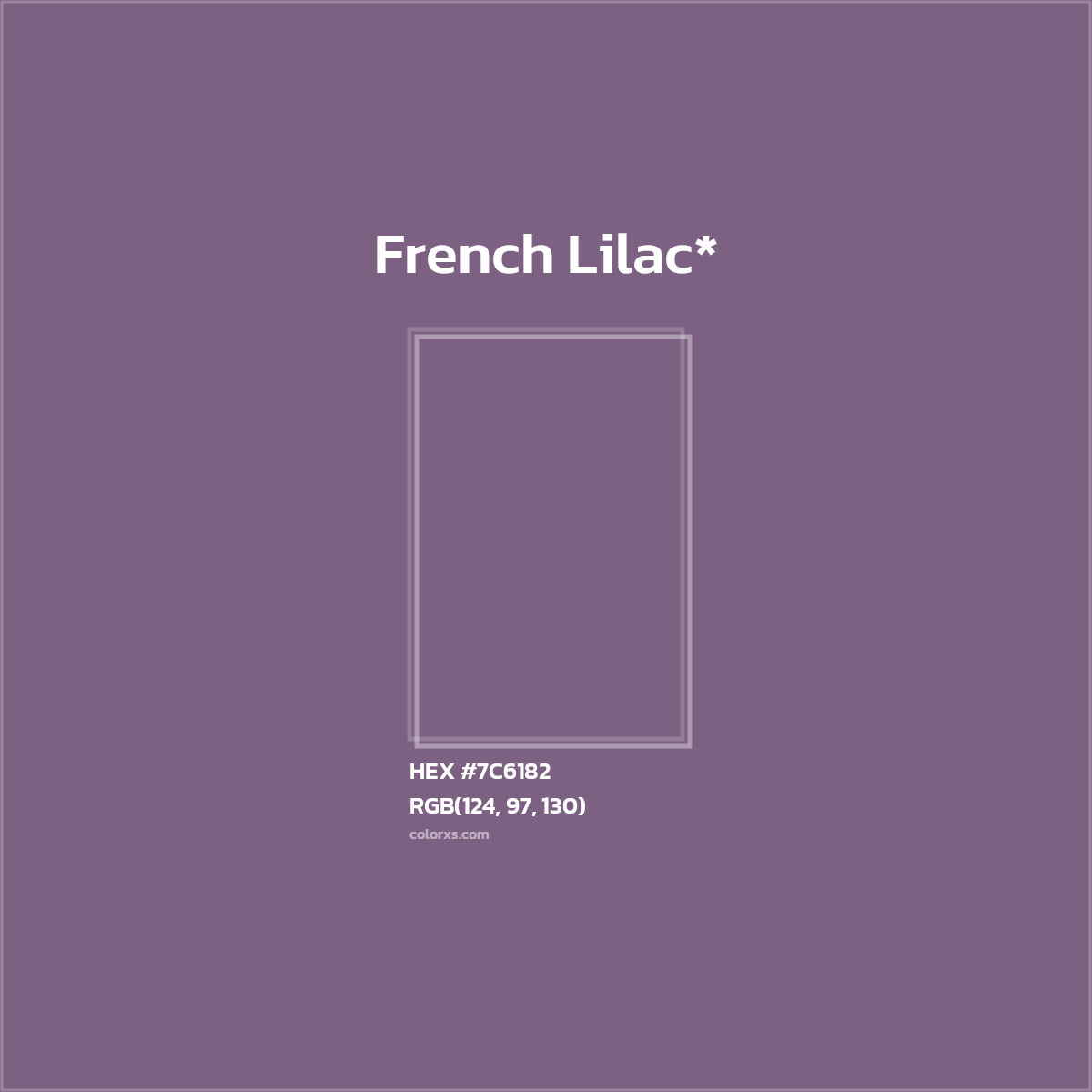 HEX #7C6182 Color Name, Color Code, Palettes, Similar Paints, Images