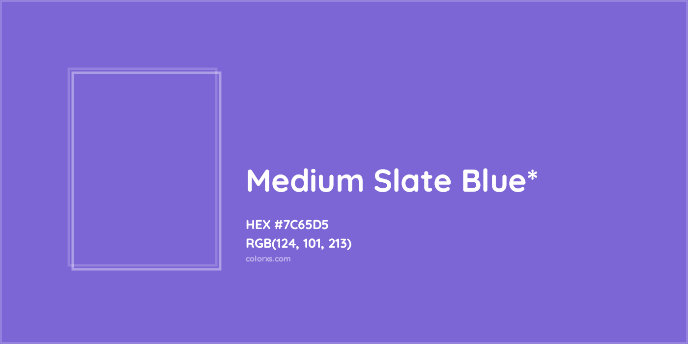 HEX #7C65D5 Color Name, Color Code, Palettes, Similar Paints, Images