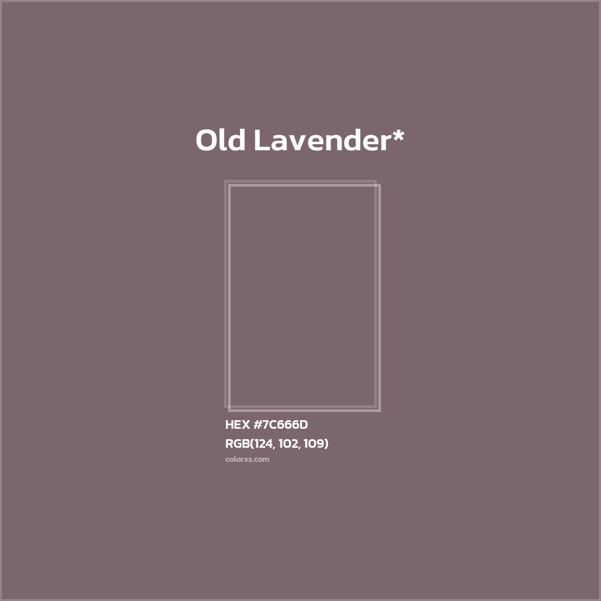 HEX #7C666D Color Name, Color Code, Palettes, Similar Paints, Images
