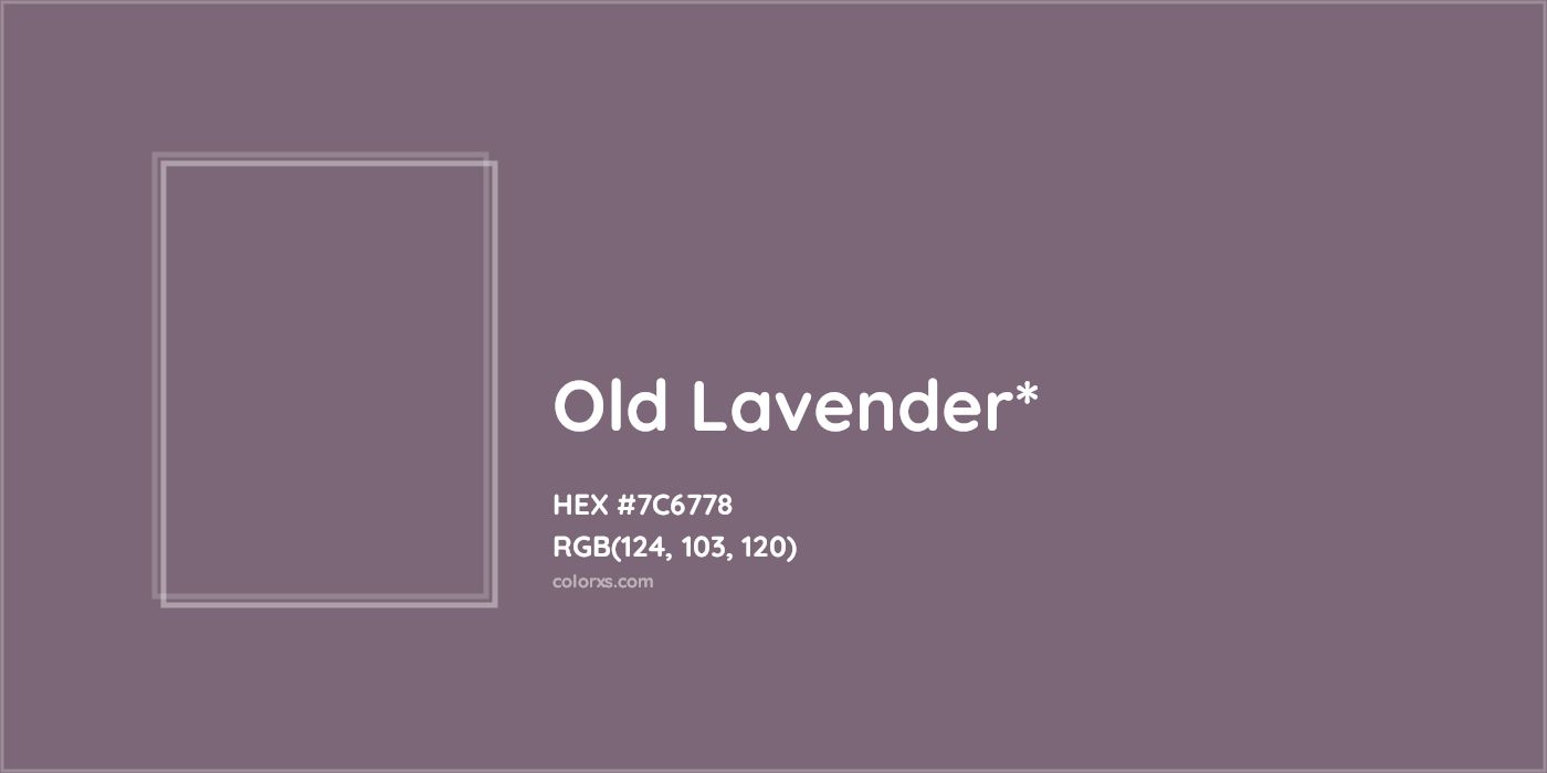 HEX #7C6778 Color Name, Color Code, Palettes, Similar Paints, Images