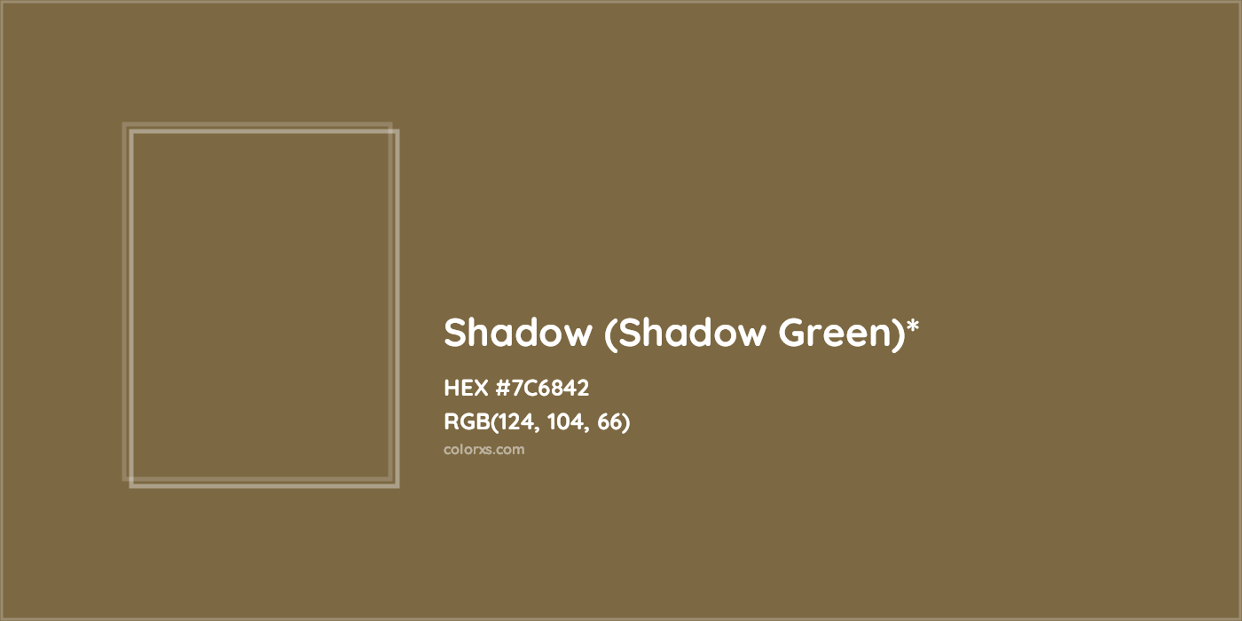 HEX #7C6842 Color Name, Color Code, Palettes, Similar Paints, Images