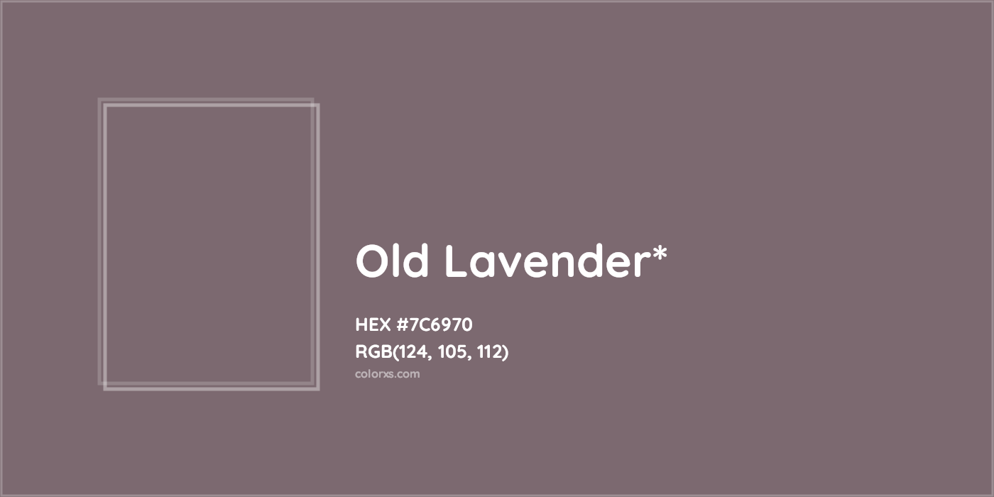 HEX #7C6970 Color Name, Color Code, Palettes, Similar Paints, Images