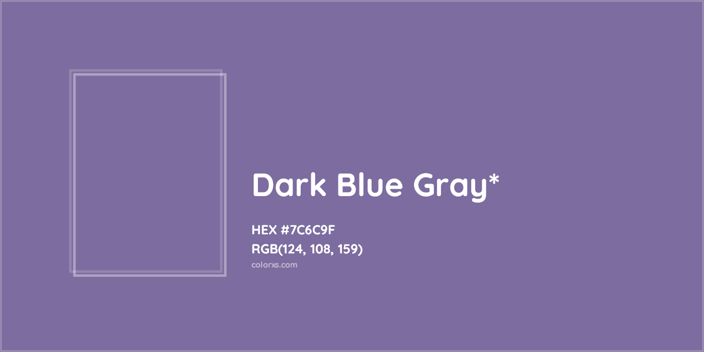 HEX #7C6C9F Color Name, Color Code, Palettes, Similar Paints, Images