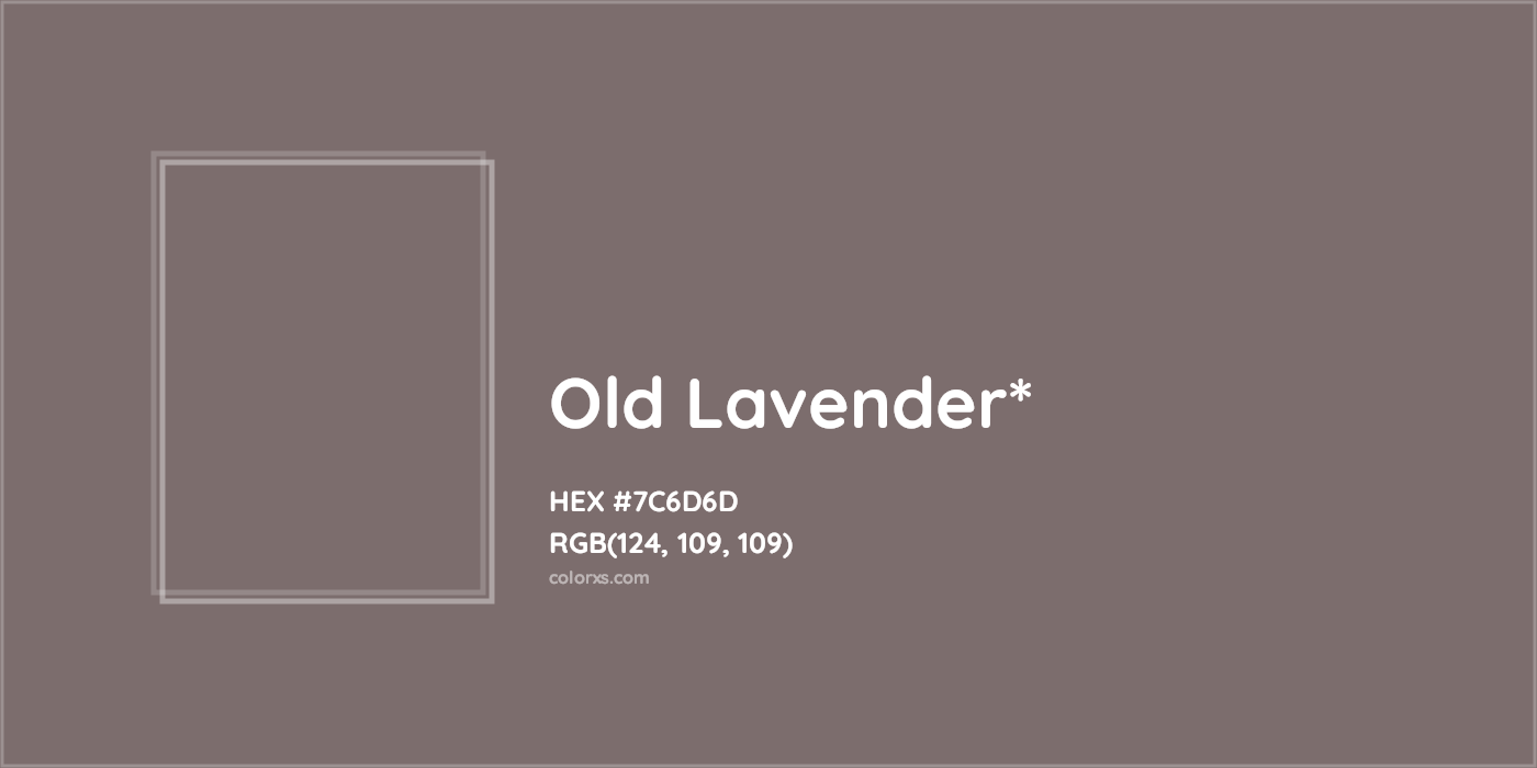 HEX #7C6D6D Color Name, Color Code, Palettes, Similar Paints, Images
