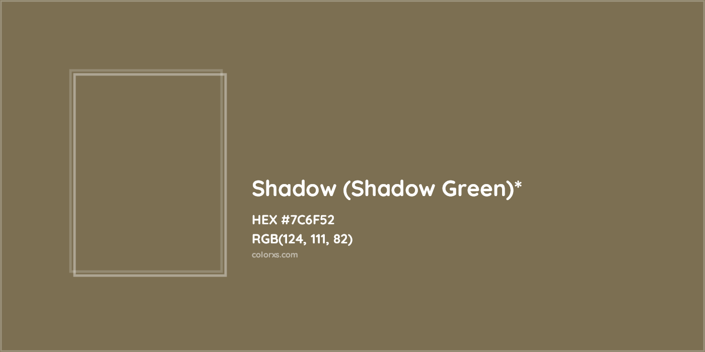 HEX #7C6F52 Color Name, Color Code, Palettes, Similar Paints, Images