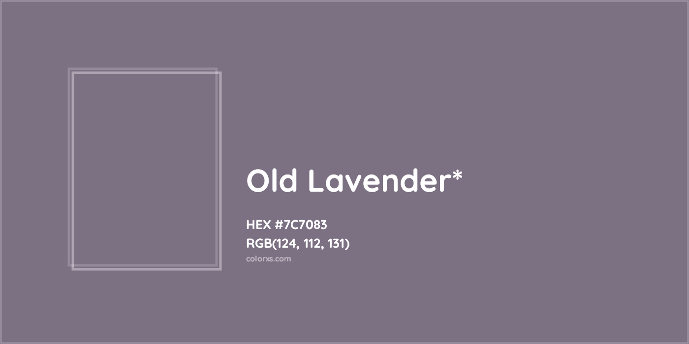 HEX #7C7083 Color Name, Color Code, Palettes, Similar Paints, Images